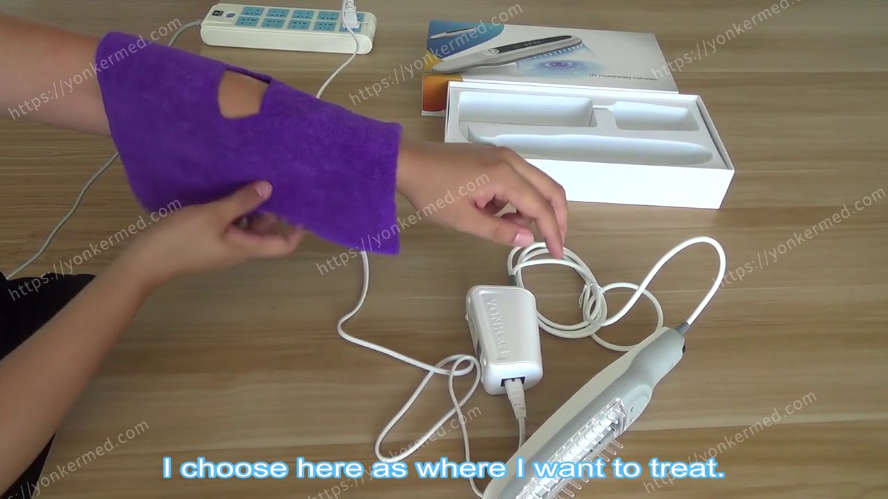 Yonker 6000BT UVB Treatment operating instruction