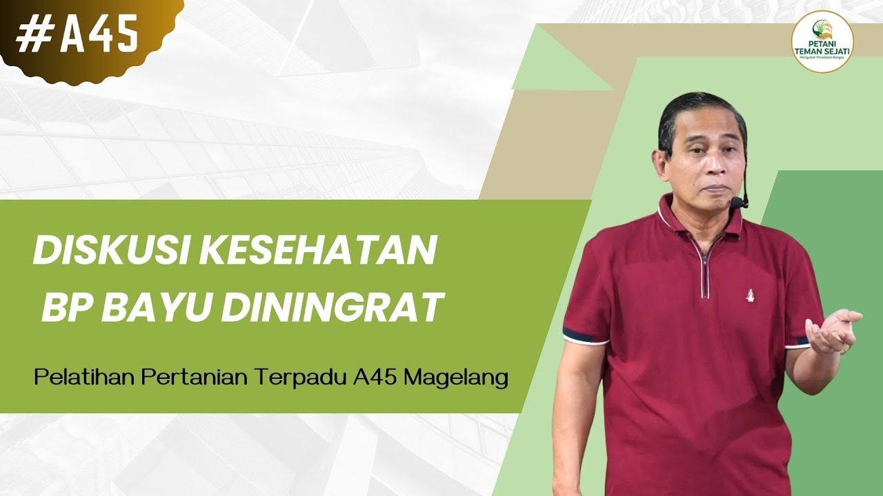 Diskusi Kesehatan Bp Bayu Diningrat