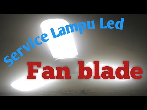 Video: Bolehkah anda meletakkan lampu LED dalam kipas siling?