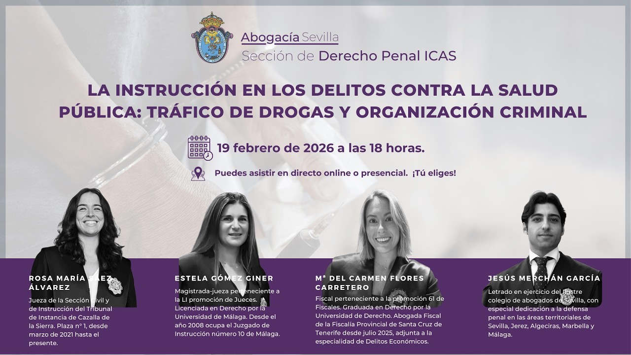 La instrucción en los delitos contra la salud pública: tráfico de drogas y organización criminal