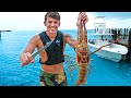 Spearfishing GIANT LOBSTER Off a Remote Island!! (Catch Clean Cook)