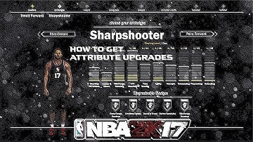 NBA 2K17 HOW TO GET ATTRIBUTE UPGRADES AFTER 86 OVERALL