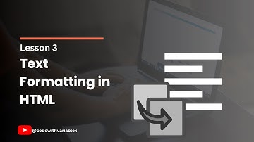 HTML - Text Formatting