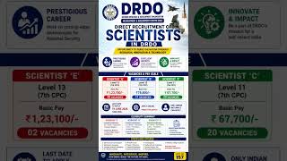 Dreaming of becoming a DRDO Scientist? Here's your chance!