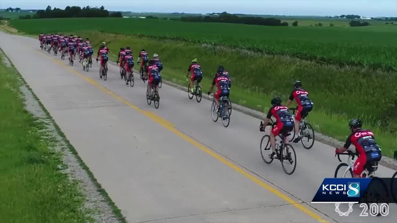 cycling 200 miles a week
