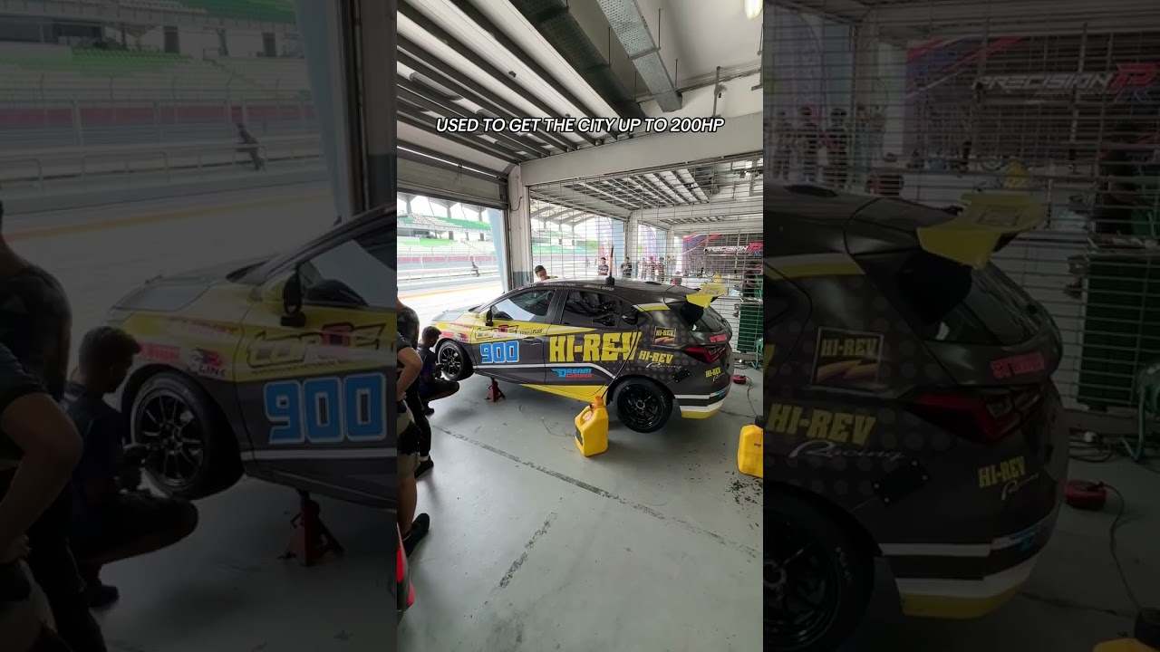 Honda City - Team HI-REV Dream Chaser's race car with LINK ECU! 