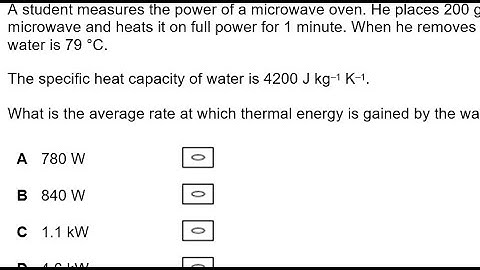 Thermal Physics MCQ 16