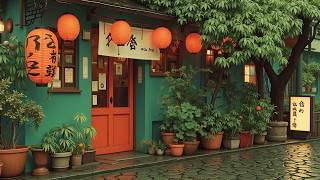 retro japanese town | lofi hip hop &amp; chill lofi beats - japanese chill music to study