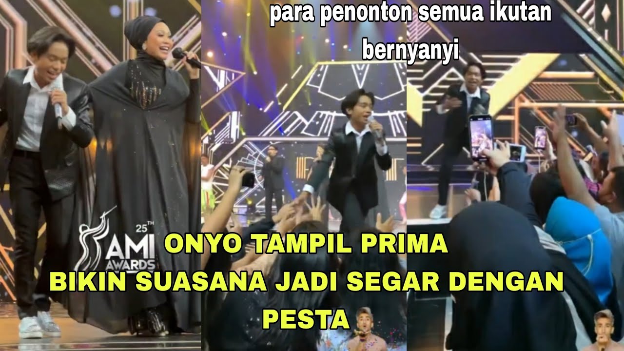 WALAWPUN PERFORM TENGAH MALAM TAPI ONYO MAMPU MENGGUNCANG DAN MENYEGARKAN STUDIO RCTI+ DGN PESTA