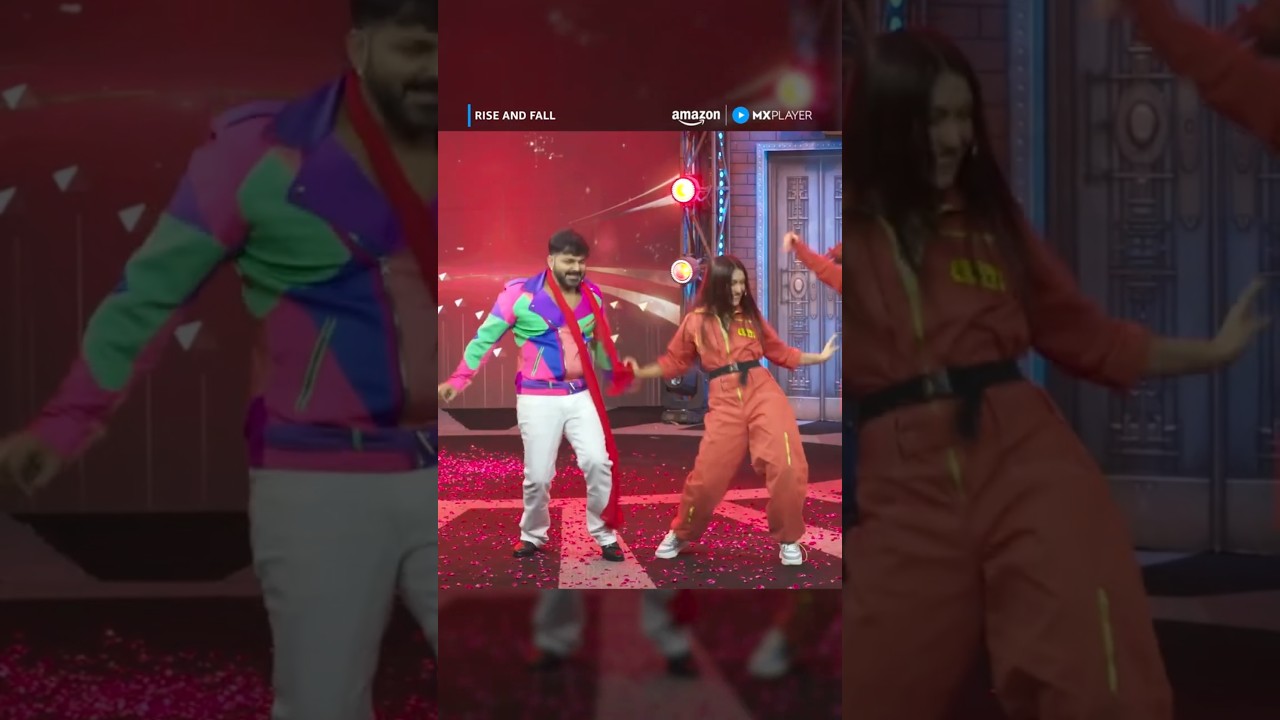 'Raja Ji' Pe Pawan Singh Aur Akriti Negi Ka Dance🔥😍|Bhojpuri Song | Rise And Fall | Amazon MX Player