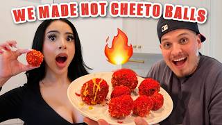 MAKING HOT CHEETO BOUDIN BALLS