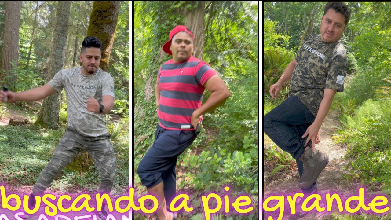 Buscando a pie GRANDE . xplore divercion campin amigos bosque 