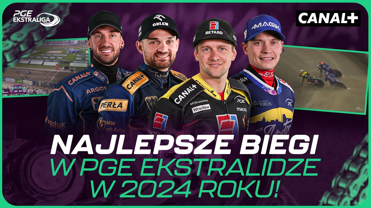NAJLEPSZE AKCJE I BIEGI SEZONU 2024 W PGE EKSTRALIDZE!