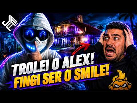 Fingi ser o SMILE… e o Alex CHOROU! 😱