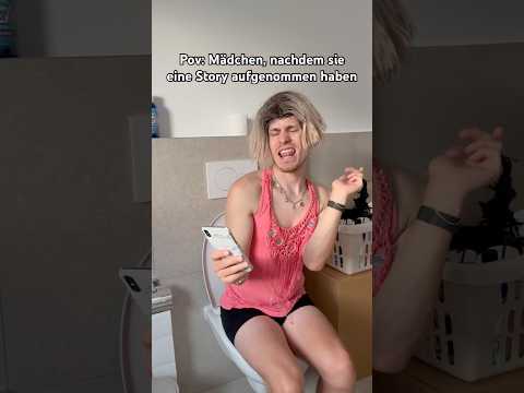 Mädchen, nachdem sie eine Story aufgenommen haben!🫣😂 itsofficialmarco