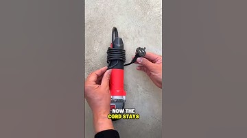 The Easiest Way to Wrap Power Tool Cords Neat, Safe, and Secure!