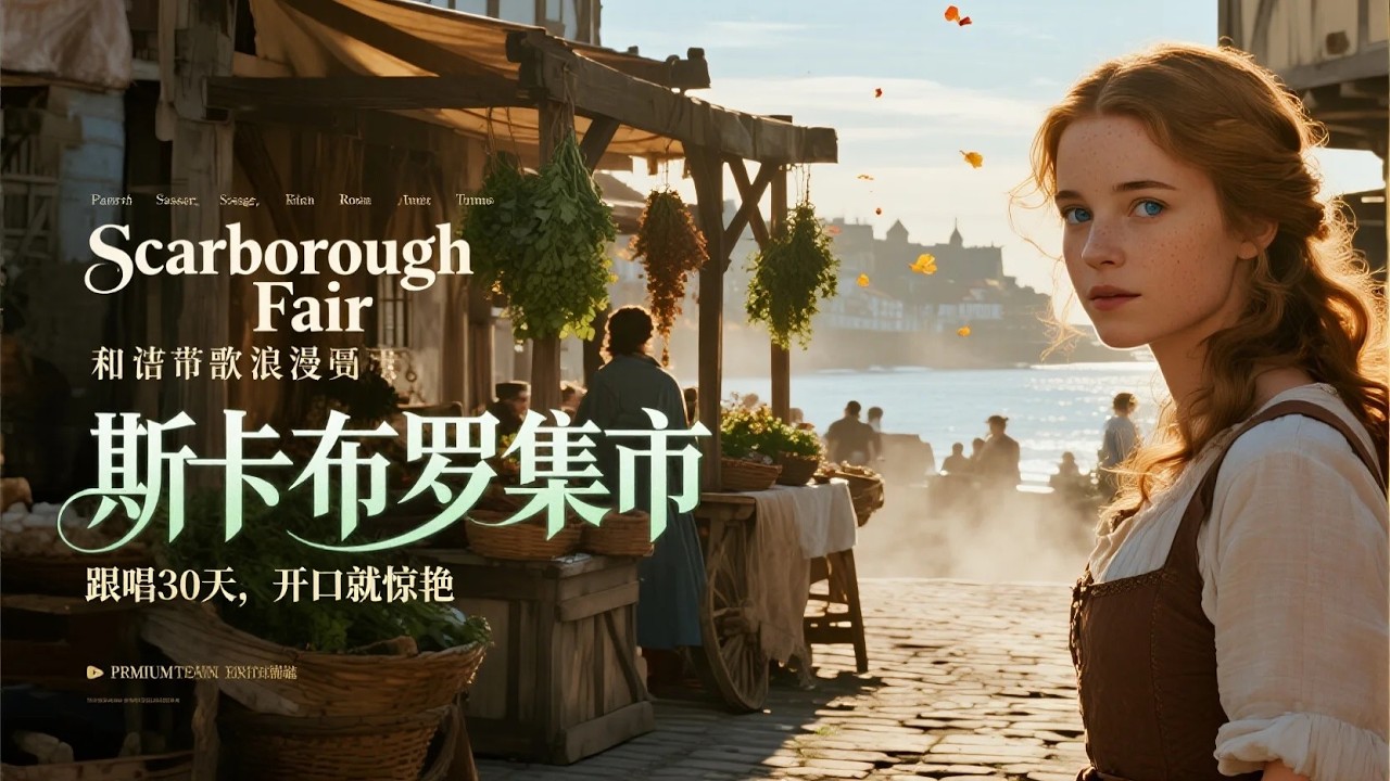千年英文情歌《Scarborough Fair》逐句深度教唱