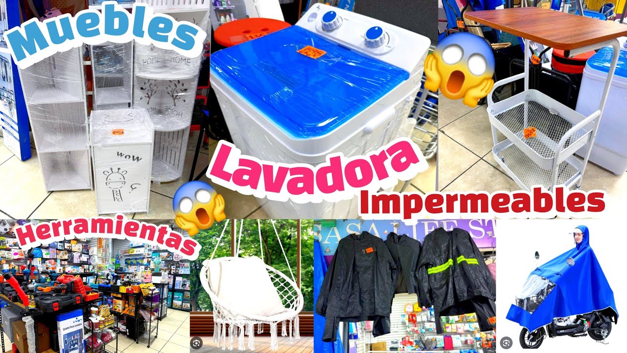 Lavadora / Herramientas Eléctricas/ Impermeables / Muebles 😱 Productos ECONOMICOS para tu HOGAR 