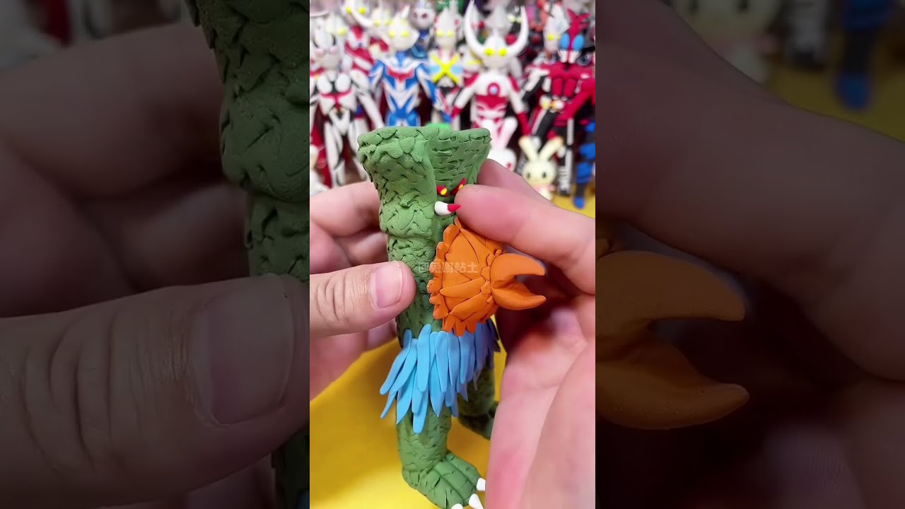 Use clay to pinch Ace Altman Super Beast River Child King