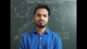 Introduction Of Isometric Projection in Engineering Graphics ( Part-1)