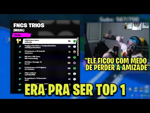 DRAKONZ CONTA PORQUE NÃO GANHOU A FNCS TRIO COM BLACKOUTZ E MASTEER EM 2019...