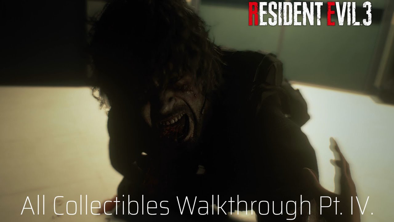 Resident Evil 3 Remake All Collectibles Walkthrough Pt. IV. YouTube