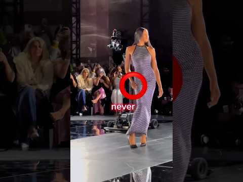Naomi Campbell Lies x Says She Never Touches Her Dress! We Got Proof Catwalk Model Celebrity