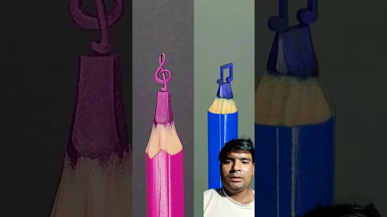 Transformation of pencil || Micro Art 