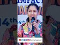Naina jaiswal speech at warangal