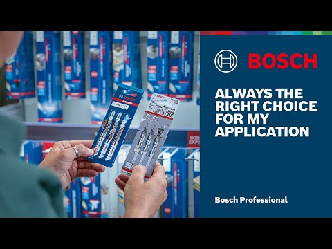 Bosch accessories, now easier to choose: three classes - one clear system