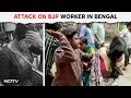 BJP Worker Attacked In Kolkata Party Blames Trinamool Congress