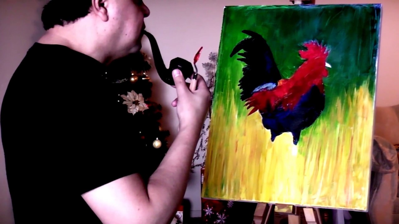 palette knife painting best palette knife painting technique youtube