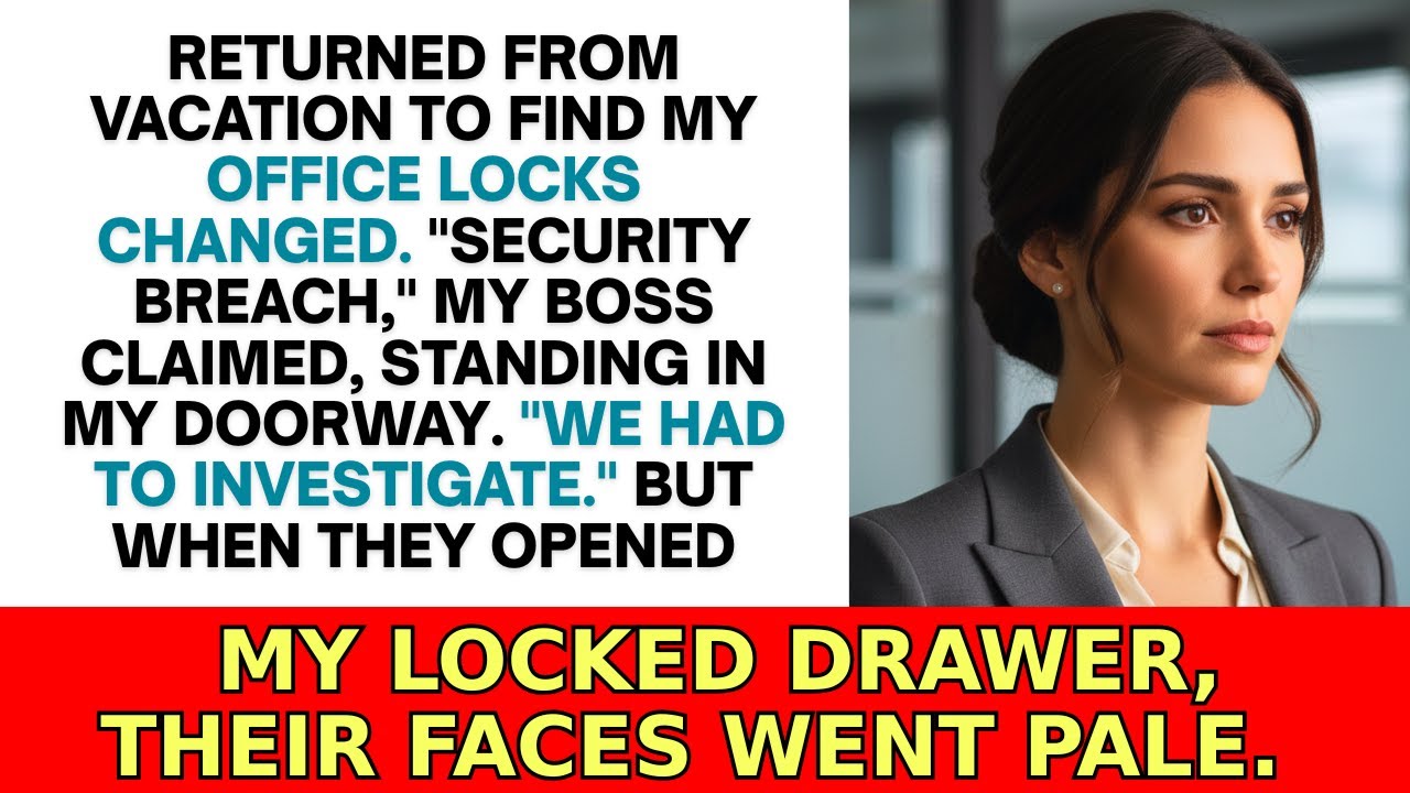 Мой босс вломился в мой офис, пока меня не было, и нашёл то, что мне не принадлежало