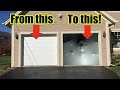 How To Make an Awesome Halloween Garage Door Illusion with Paranormal Passages by AtmosFearFX!