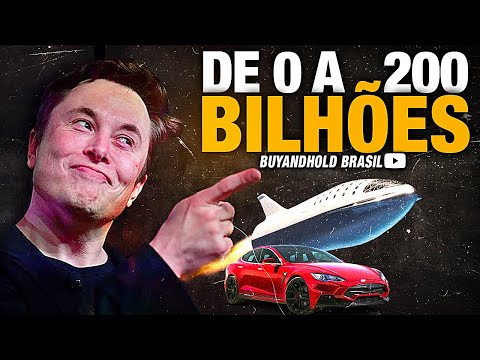 A Incrível História de Elon Musk [De 0 a 200 BILHÕES]!