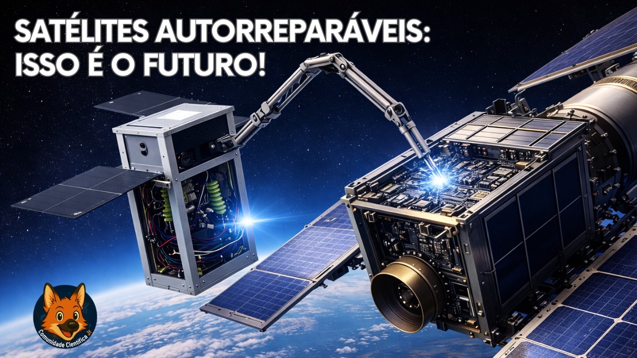 Satélites autorreparáveis: isso é o futuro?
