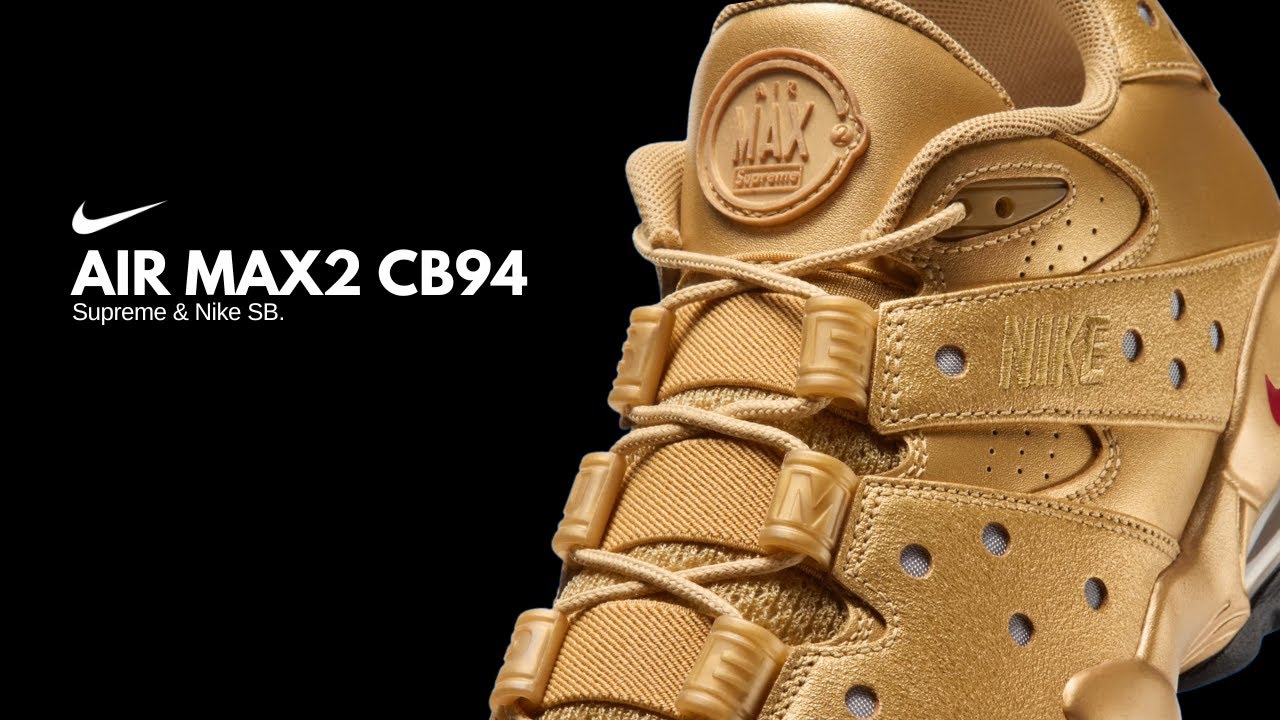 GOLD 2026 Supreme x Nike SB Air Max CB94 Low | DETAILED LOOK +