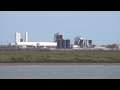 Our driveway view. Launch Pad, Bay to Mexico&#39;s Boarder w/Lighthouse on river mouth. Rocket Shipyard.