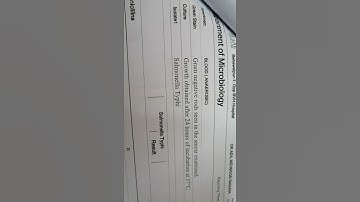 Blood Culture for typhoid fever || Microbiology