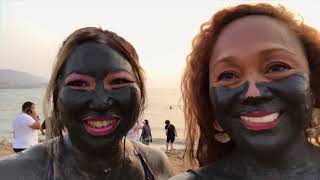 My travels in Jordan ( DEAD SEA ) MUD BATH