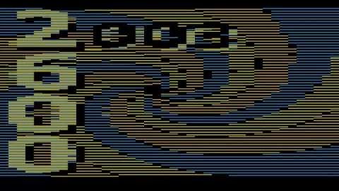 ATARI 2600 2600 2003 Demo 2003 Andrew Davie