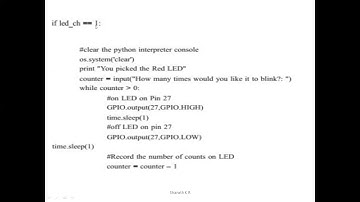 15CS81 IoT Module 5 Blink LED