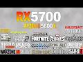 RX 5700 + Ryzen 5 5600x - Test in 21 Games