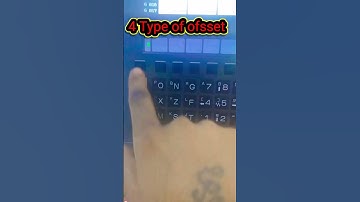 CNC machining mai offset types। offset kitne prkar ke hote hai।