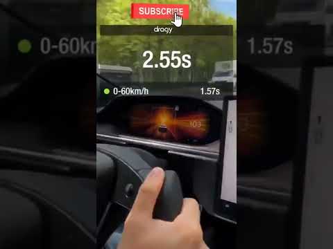 Tesla Model S Plaid 0-200 km/h