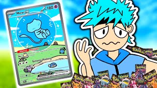 Hunt For SHINY Mew! Paldean Fates Tech Sticker Collection Opening🔥