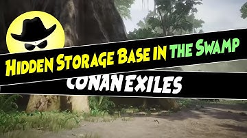 Hidden Storage Base in the Swamp | Conan Exiles