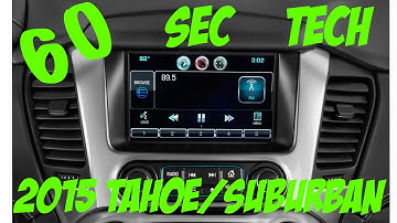 How to Save your Radio Favorites-2015 Tahoe and Suburban