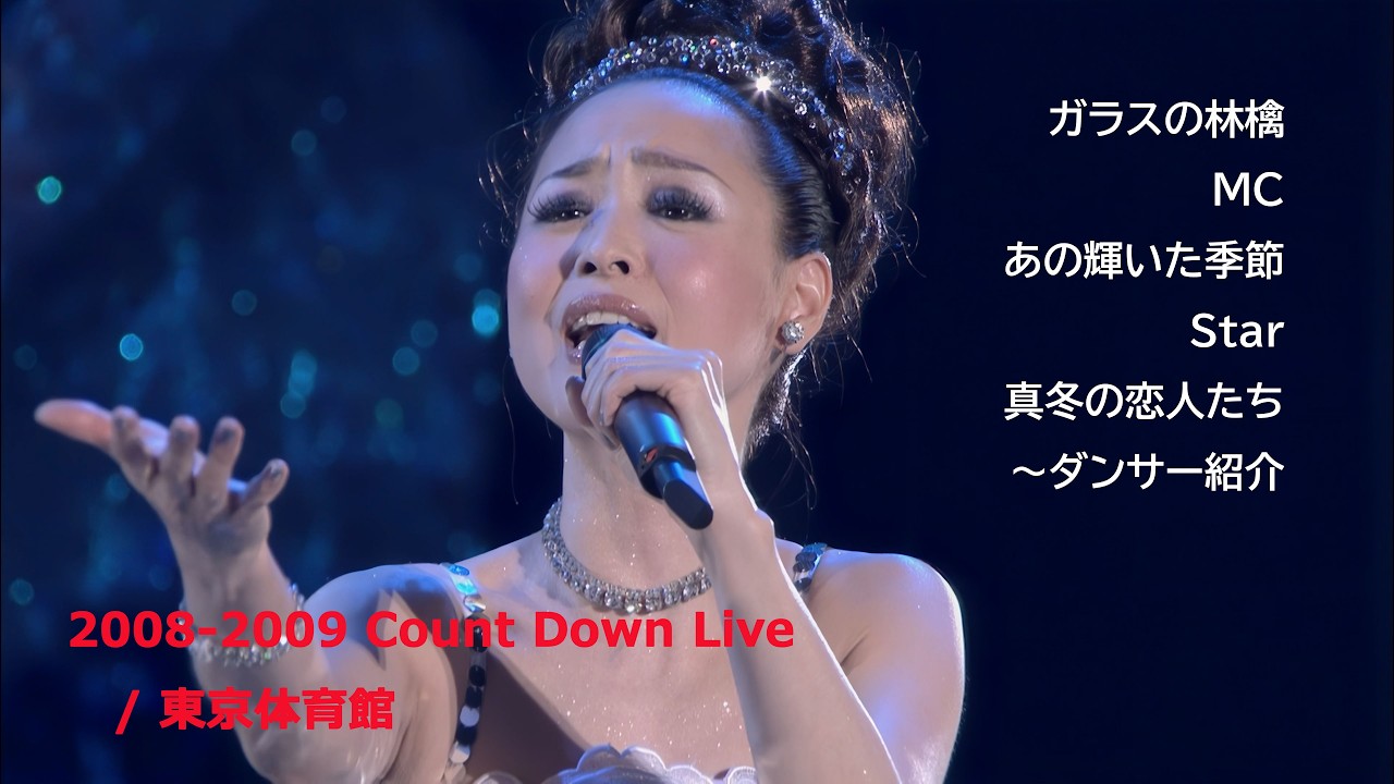 松田聖子 2008-2009 Countdown Live / ガラスの林檎 ～ MC ～ あの輝い