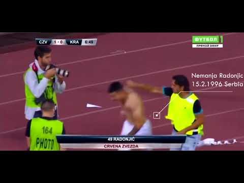 CRVENA ZVEZDA - KRASNODAR Amazing goal by young hope player Radonjic